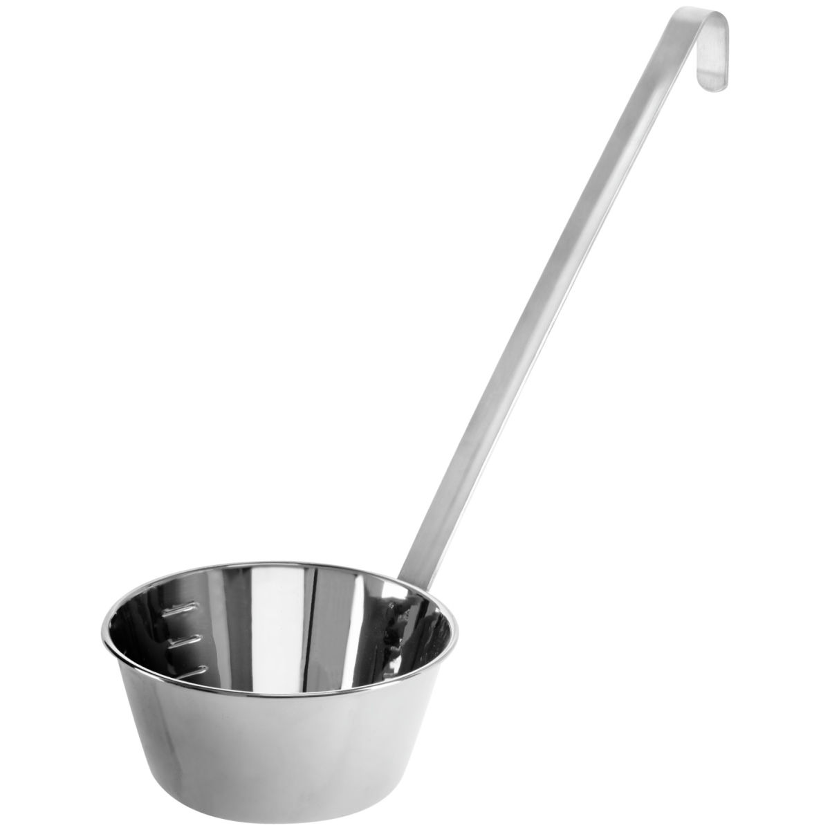 Mestolo XL PULSIVA; 1000ml, 16x41x7.5 cm (ØxLxH); acciaio inox