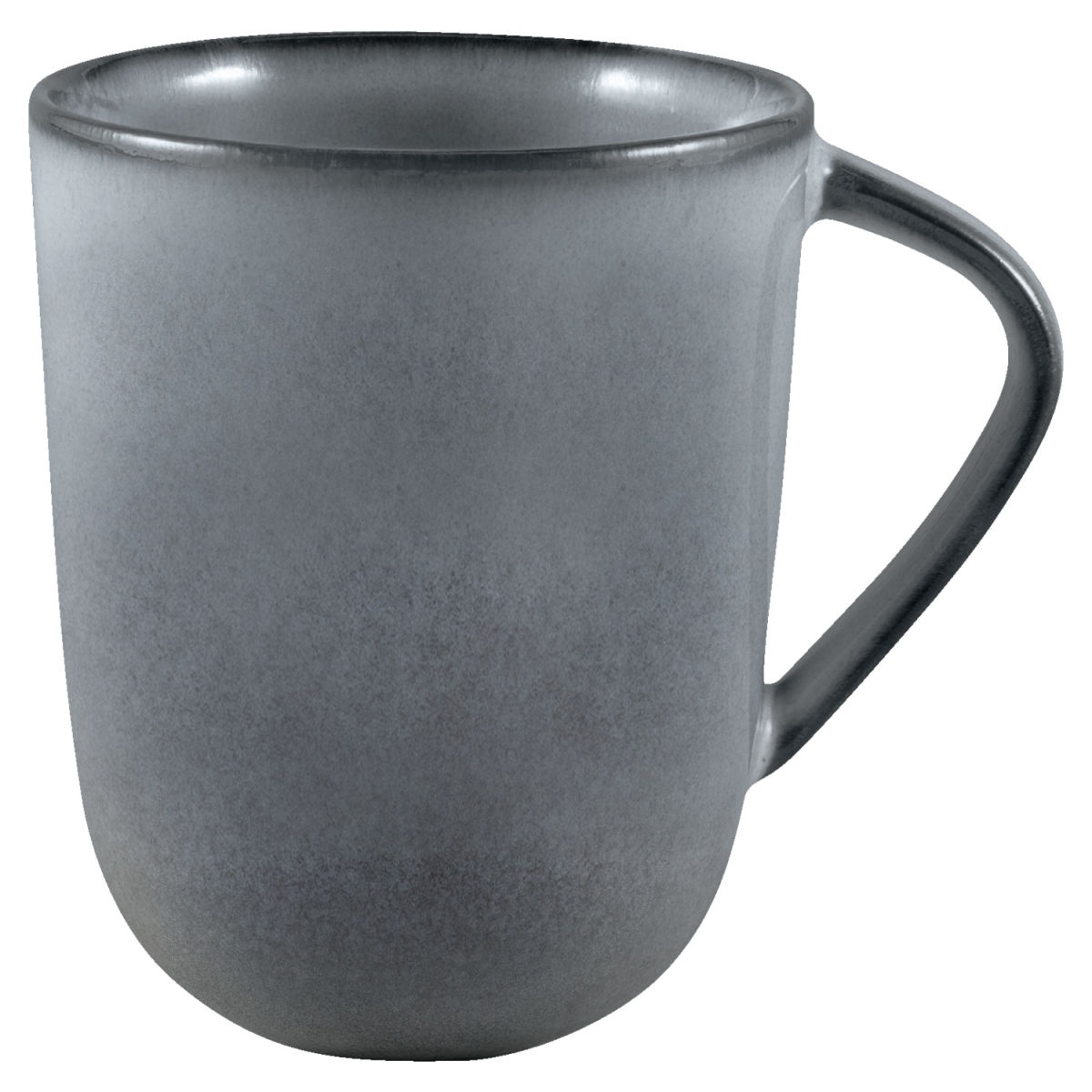 PULSIVA Beker Vintage; 460 ml, 9x11 cm (&Oslash;xH); grijs; 6 stuk / verpakking