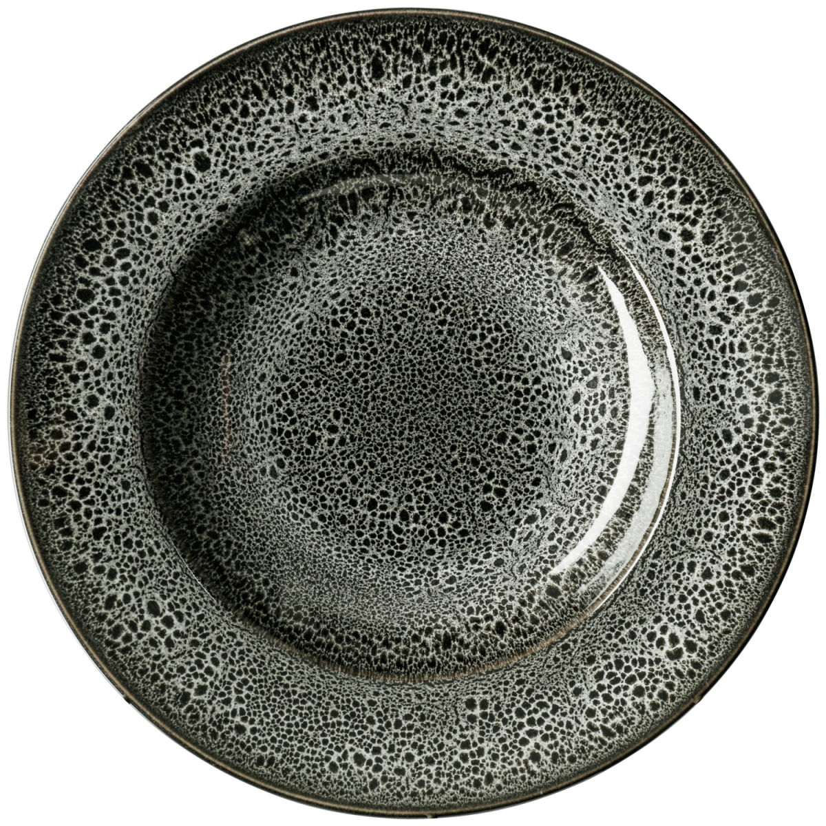 Piatto fondo Nano VEGA; 200ml, 24x4 cm (ØxH); nero; rotonda; 6 pz. / confezione