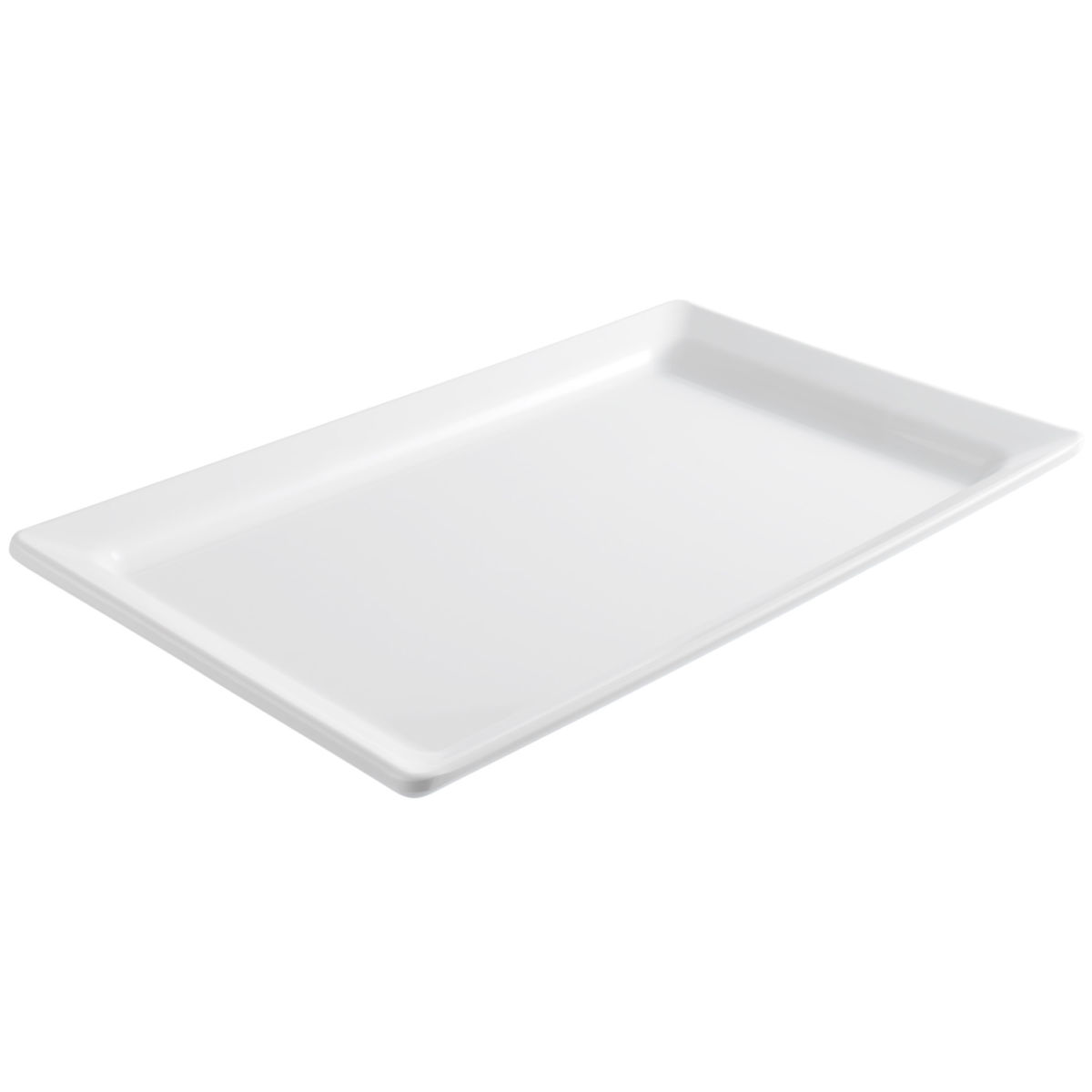 Vassoio buffet Melamina Gastronorm 1/1 VEGA; Misura GN 1/1, 53x32.5x3 cm (LxLxP); bianco