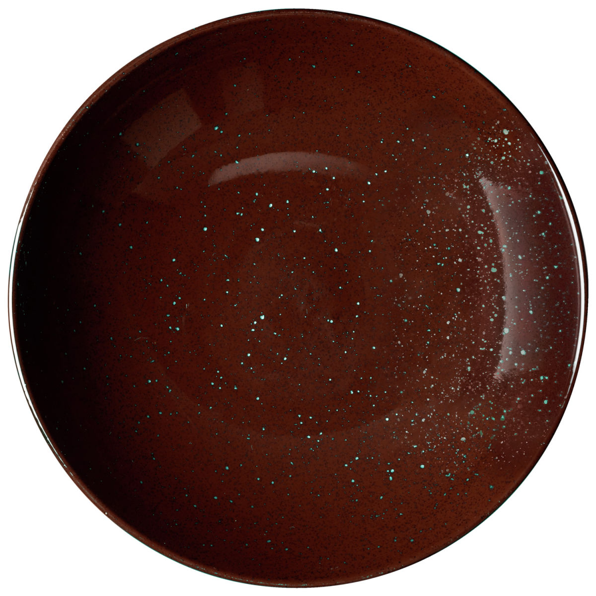 Piatto fondo Alessia VEGA; 1400ml, 25x5.6 cm (ØxH); marrone; rotonda; 6 pz. / confezione