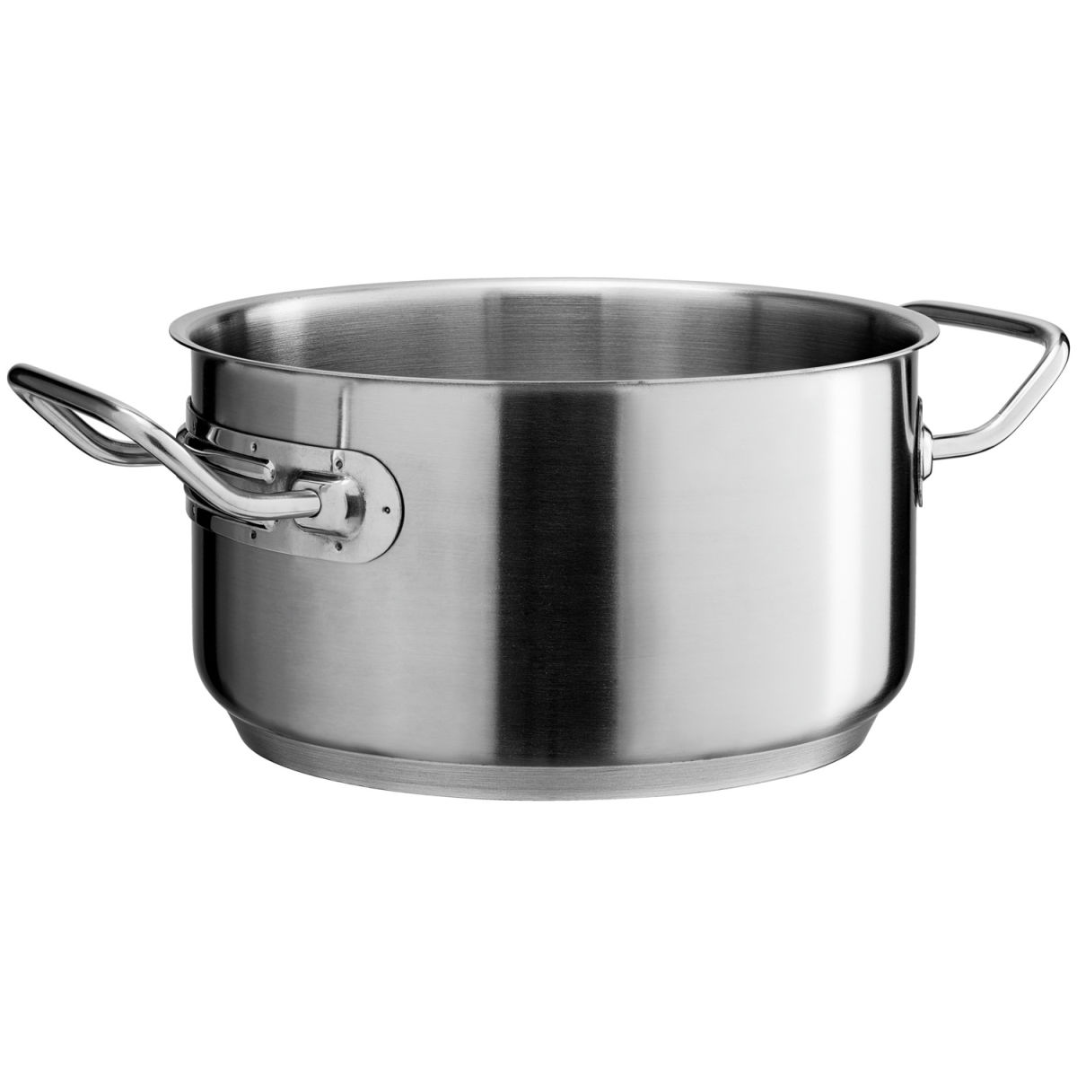 VEGA Bratentopf Professional ohne Deckel 3.3 l, 20x11.5 cm (ØxH); silber; rund