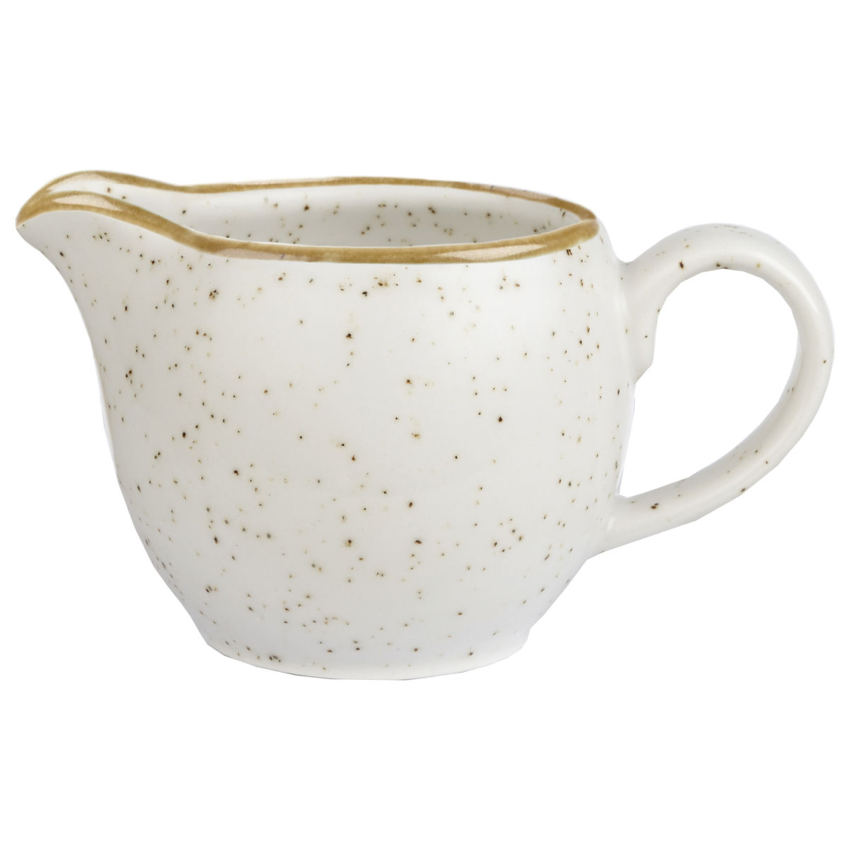Lattiera Stonecast Barley White Churchill; 114 ml, 7 cm (H); bianco/marrone; rotonda; 4 pz. / Pacco
