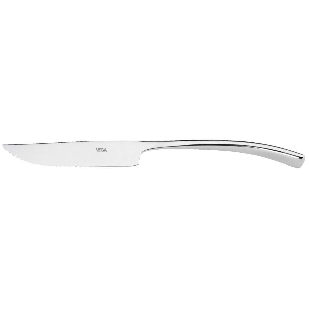 VEGA Pizza-/Steakmesser Controverse 23.2 cm (L); silber, Griff silber; 12 Stück / Pack