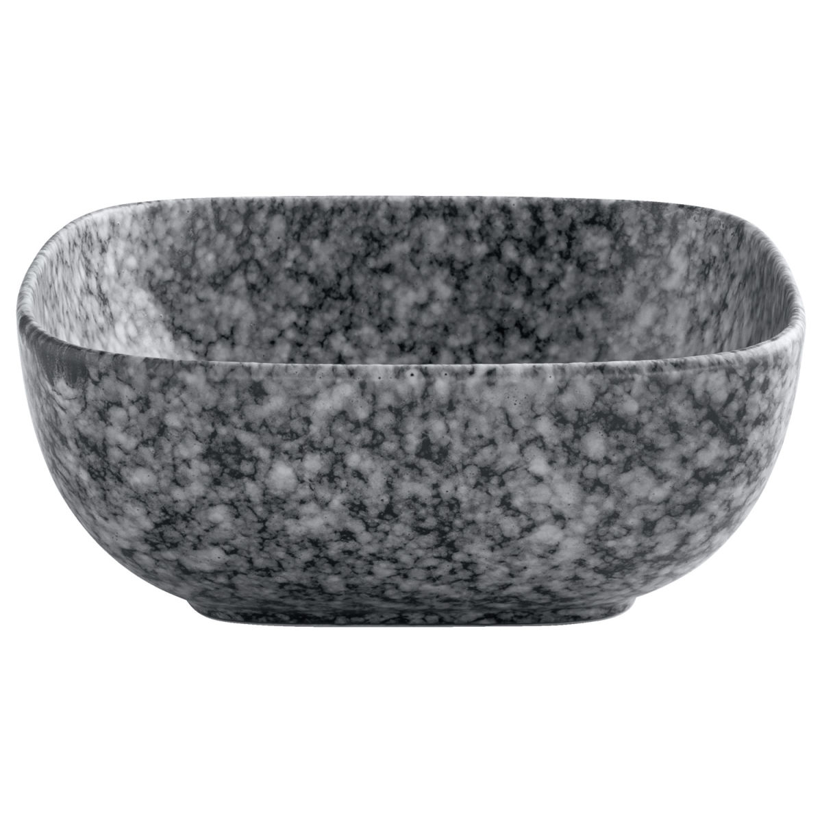VEGA Schale Mamaro quadratisch 580 ml, 15x15x6 cm (LxBxH); schwarz/weiß; quadratisch; 4 Stück / Pack