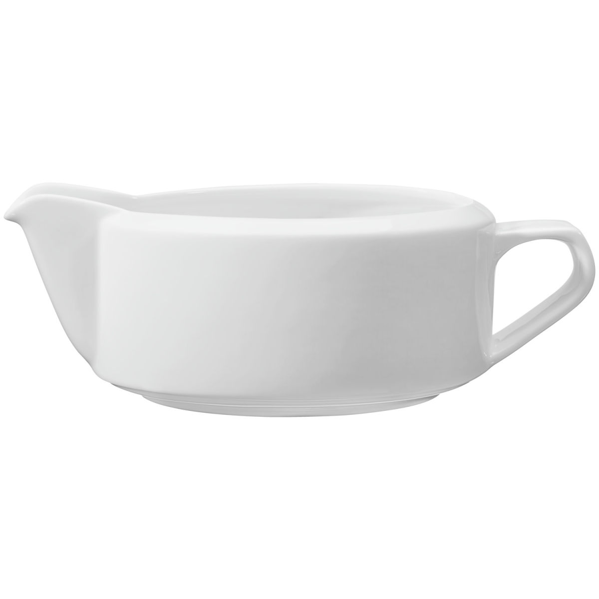 VEGA Sauciere Base 500 ml, 9x17.5x7.5 cm (LxBxH); weiß; oval; 4 Stück / Pack