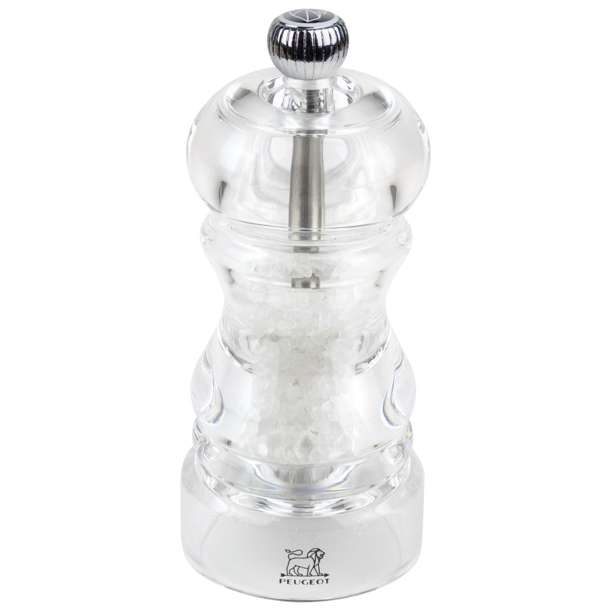 Macinasale Nancy Peugeot; 12 cm (H); trasparente; 6 pz. / confezione