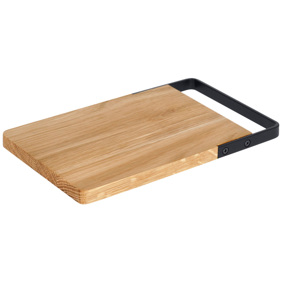 Vega Serveerplank Esino; 26x16x1.5 cm (LxBxH); bruin/zwart; rechthoekig