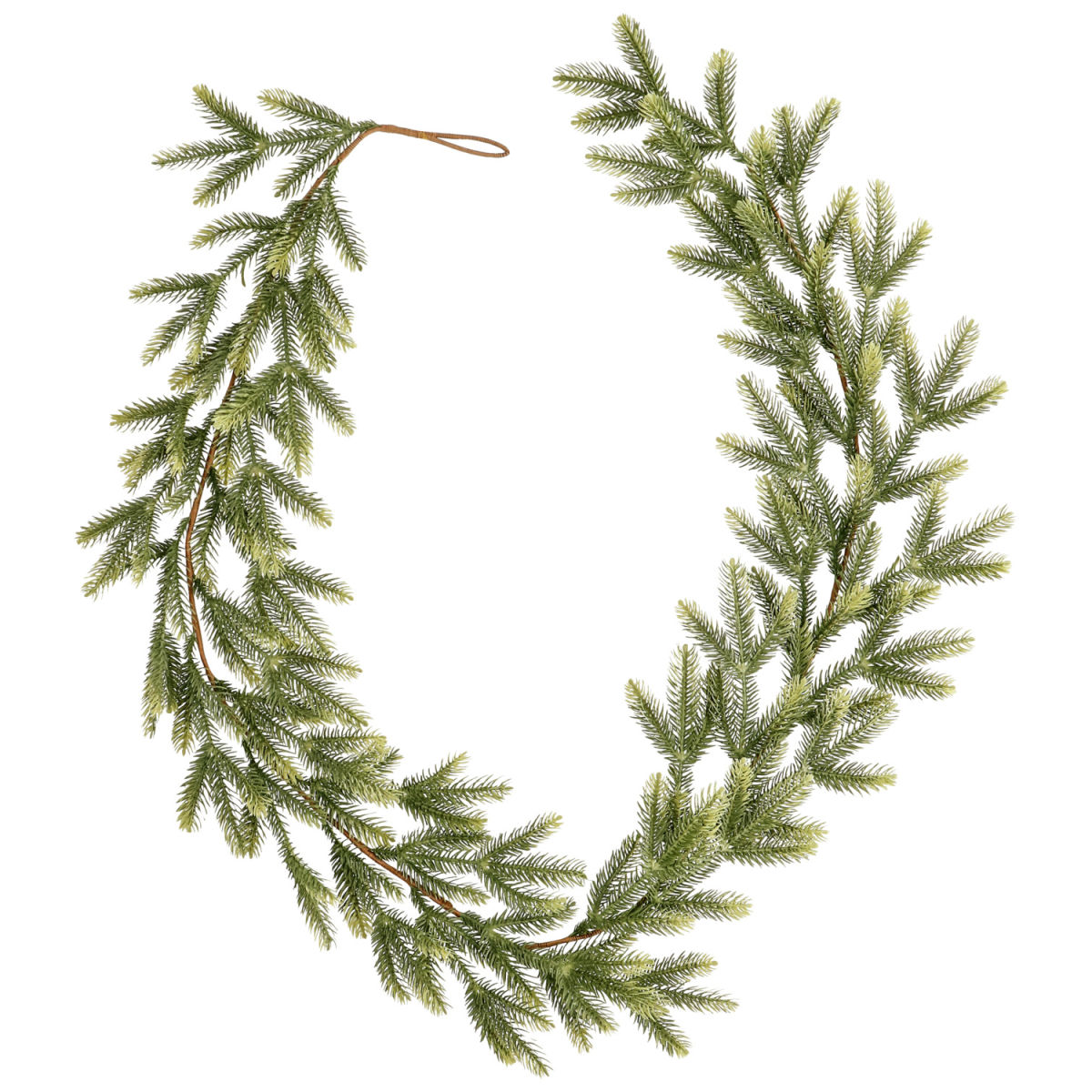 Ghirlanda Albin; 200 cm (L); verde