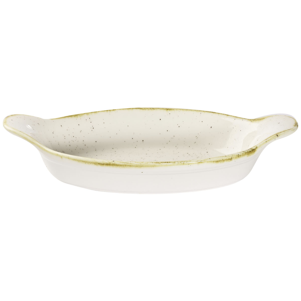 Churchill Pfanne Stonecast Barley White oval 0.3 l, 15x18 cm (LxB); weiß/braun; oval; 6 Stück / Pack