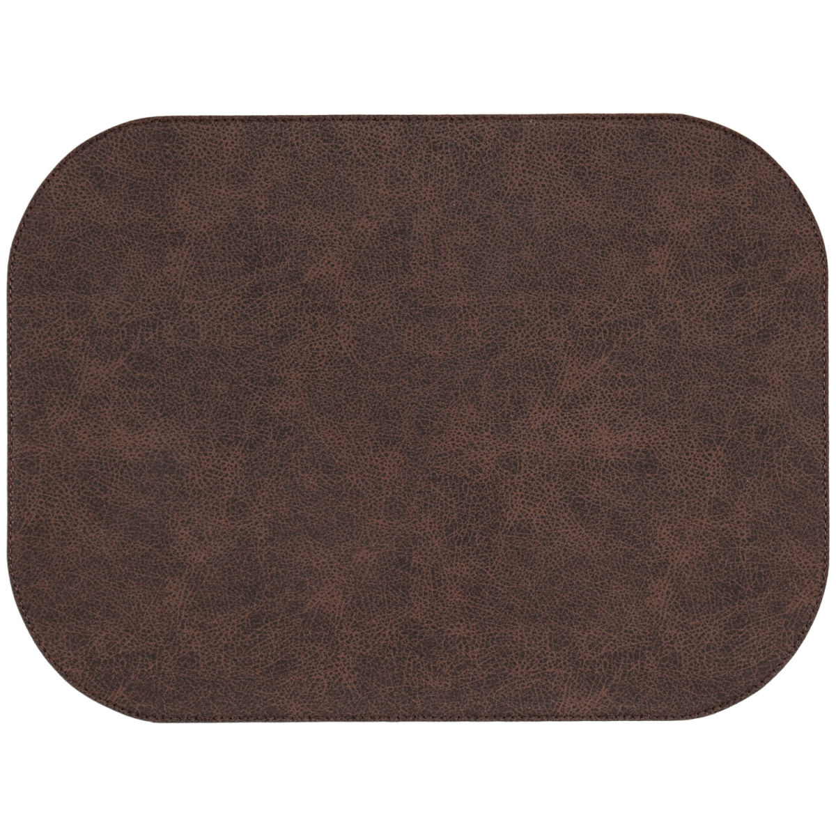 Tovaglietta americana Shana 4 angoli arrotondati VEGA; 32.5x44 cm (LxL); marrone/marrone ruggine; rettangolare; 6 pz. / confezione