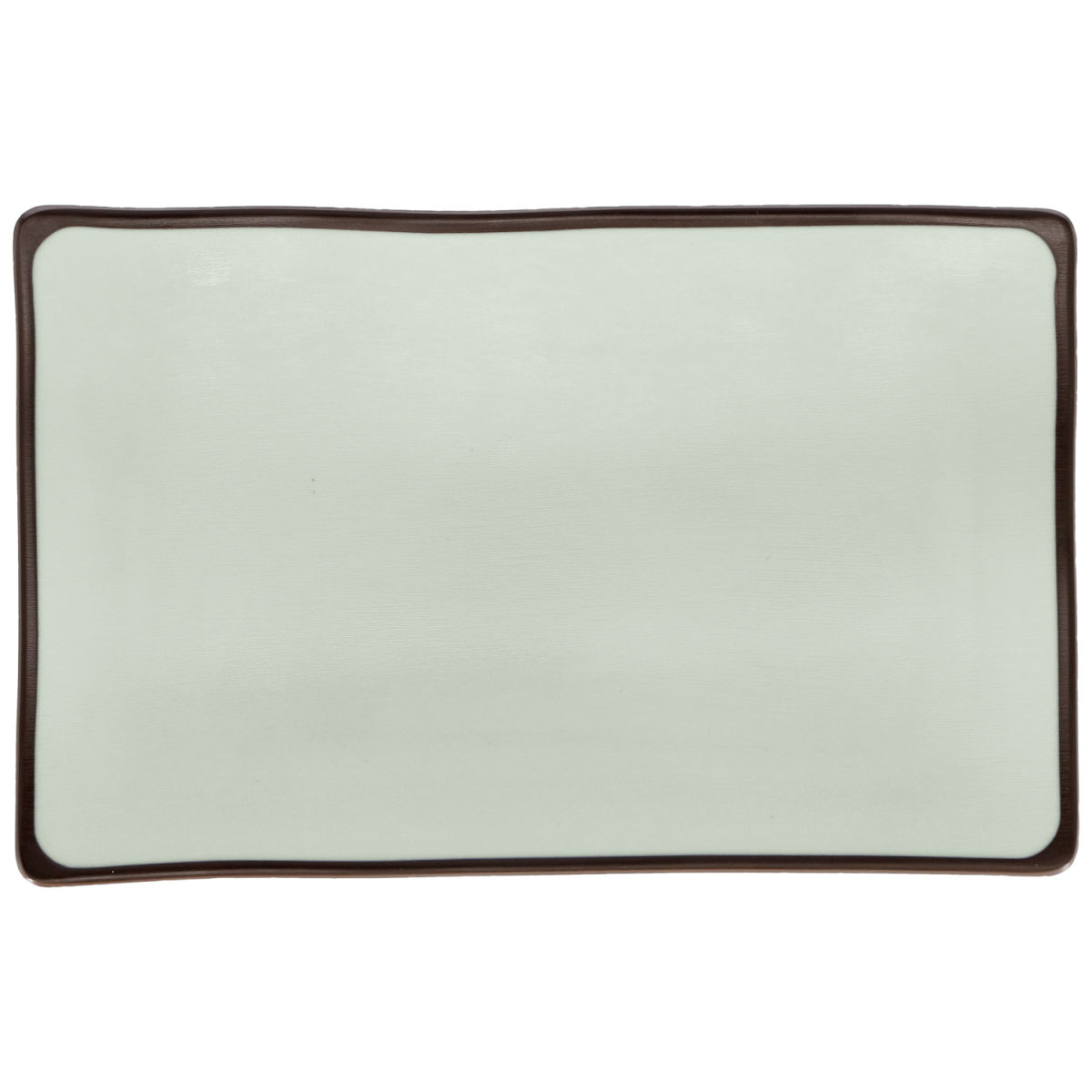 Fuente Levana PULSIVA; 22.5x14.5x2 cm (LgxAnxAt); verde menta/negro; rectangular; 6 pz. / Paquete