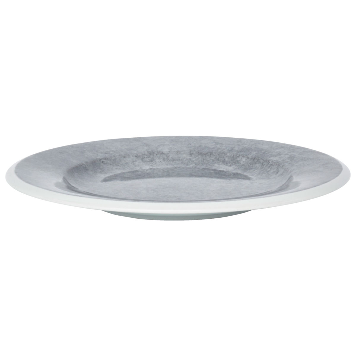WMF Teller flach Synergy Concrete 20x1.4 cm (ØxH); weiß/grau; rund; 6 Stück / Pack