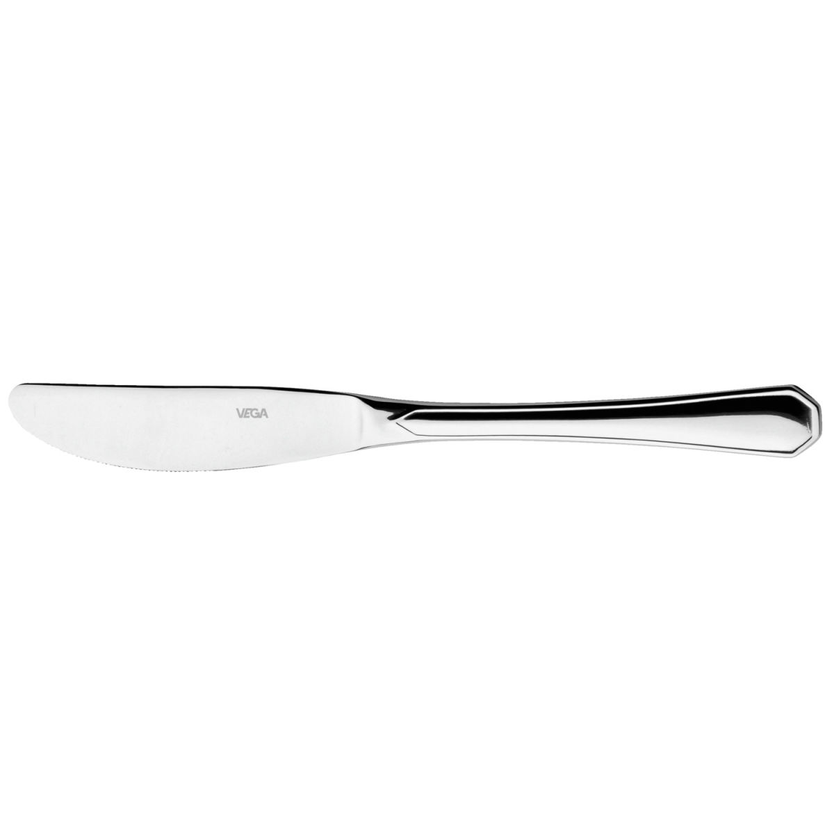 VEGA Vorspeisen-/Dessertmesser Tunis 19.6 cm (L); silber, Griff silber; 12 Stück / Pack