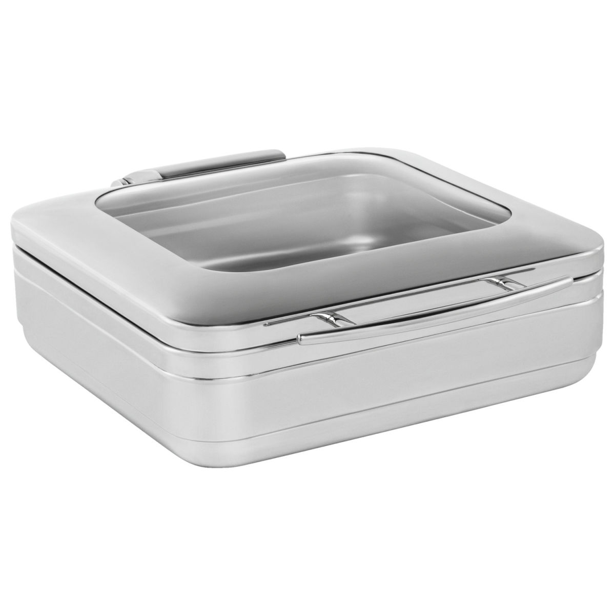VEGA Chafing Dish Fenton quadratisch, GN 2/3 GN 2/3, 6 l, 41x48x16 cm (BxTxH); silber