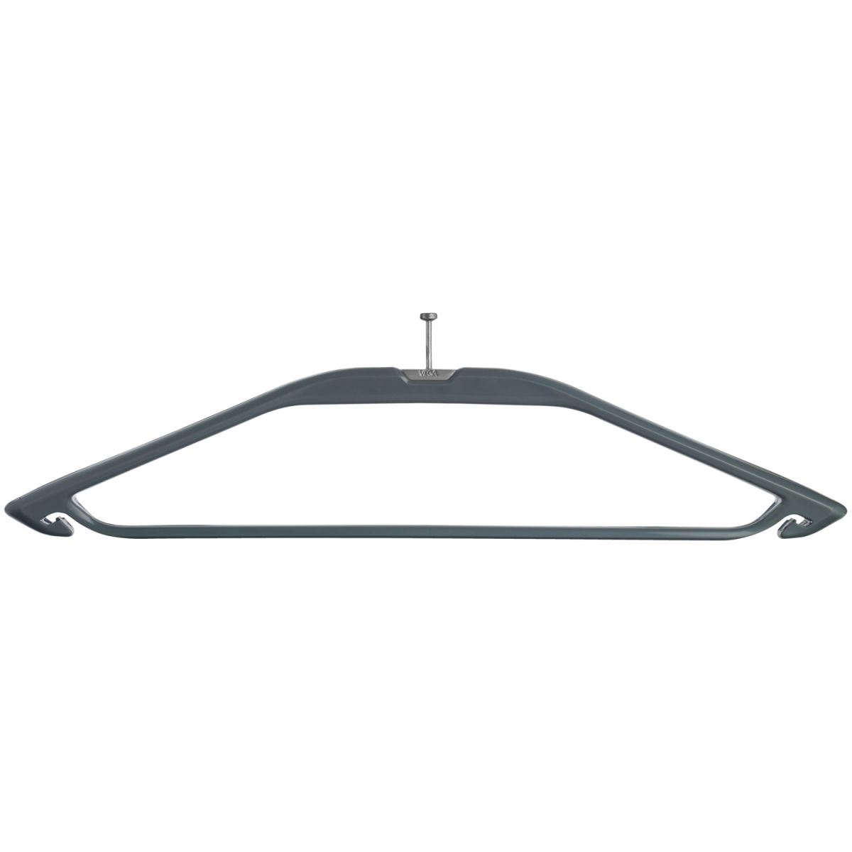 Grucce appendiabiti per hotel Percio con gancio antifurto PULSIVA; 45.5x17.9 cm (LxH); antracite; 12 pz. / Pacco