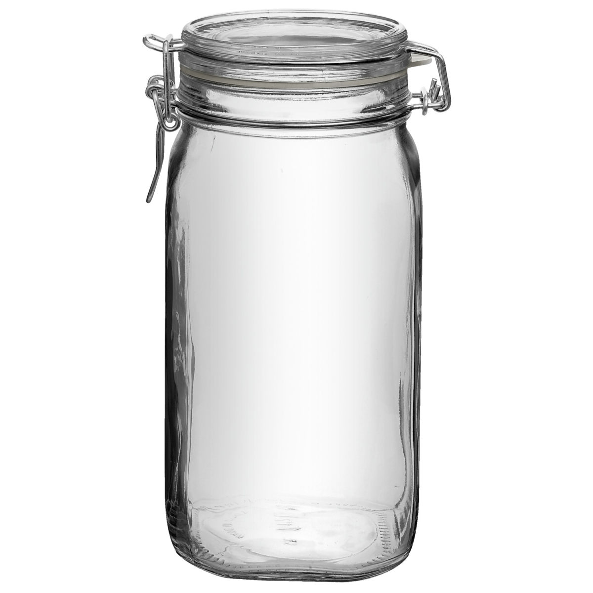 Vasetto in vetro a chiusura ermetica Fido Herm Bormioli Rocco; 1655ml, 13.1x22 cm (ØxH); trasparente; 12 pz. / confezione