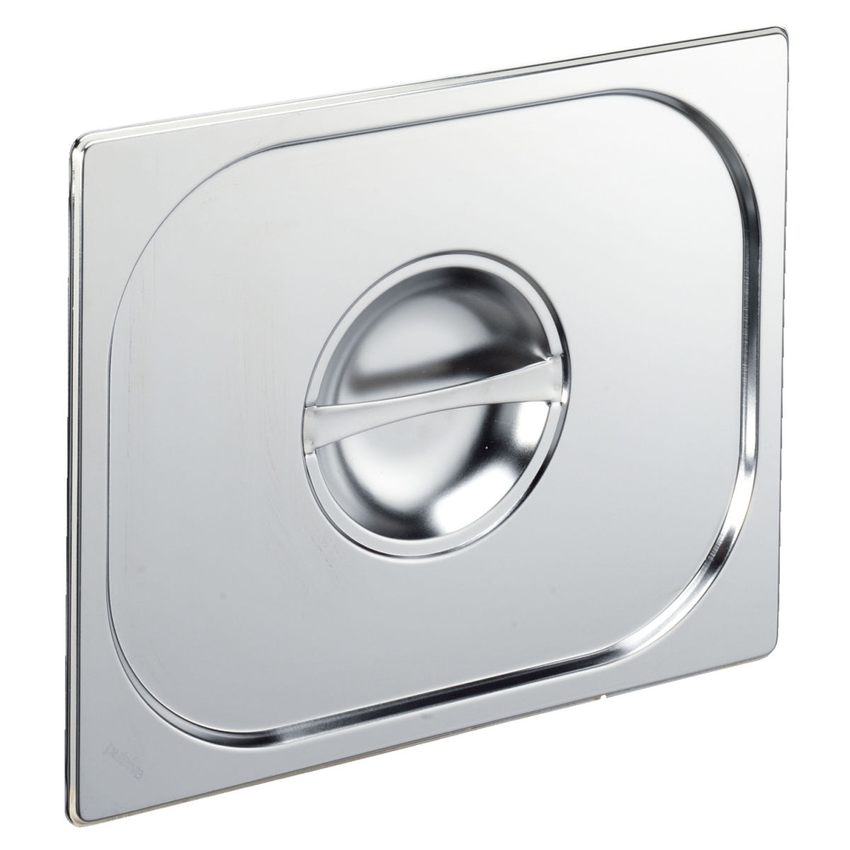 PULSIVA GN-Deckel 1/2 Basic ohne Löffelaussparung GN 1/2, 32.5x26.5 cm (LxB); silber; rechteckig