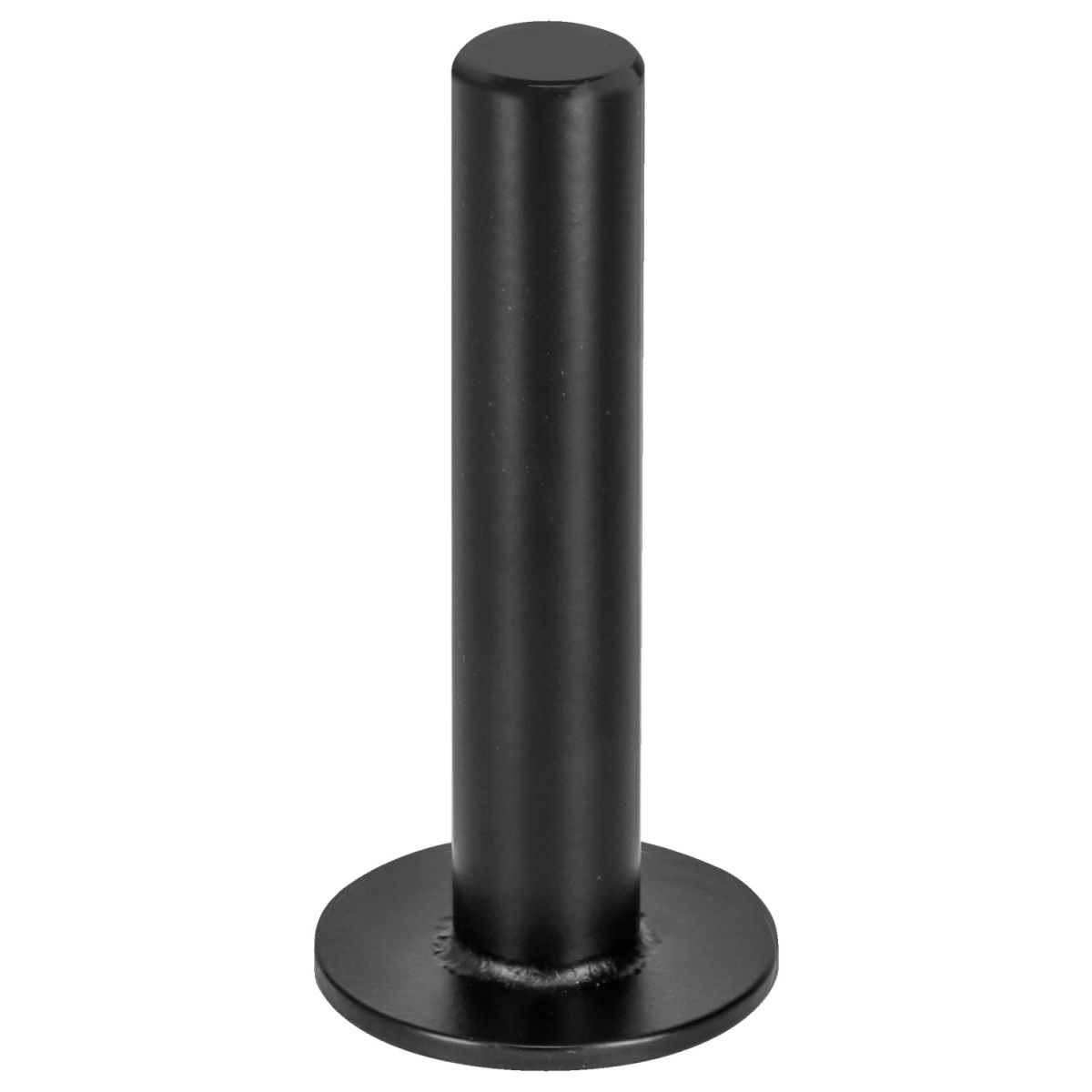 Testa Cornu corta VEGA; 4x8.5 cm (ØxH); nero; rotonda