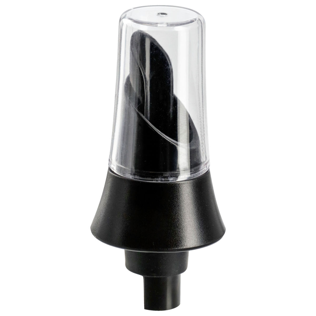Versatore per vino Adaliz PULSIVA; 8.5 cm (H); nero