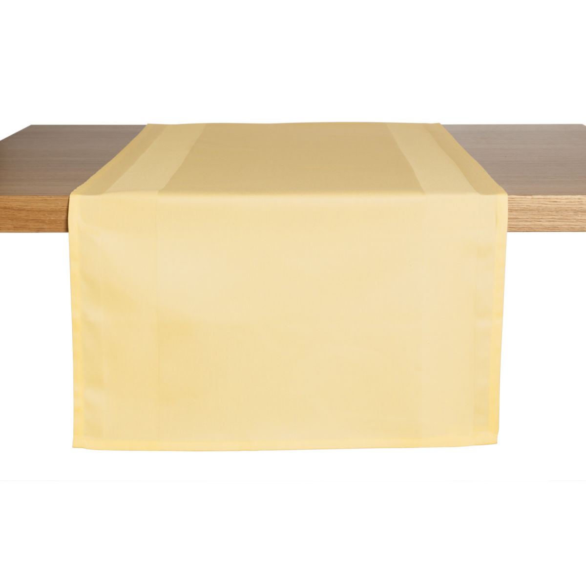 Camino de mesa Ambiente ERWIN M.; 40x130 cm (AnxLg); vainilla; rectangular; 2 pz. / Paquete