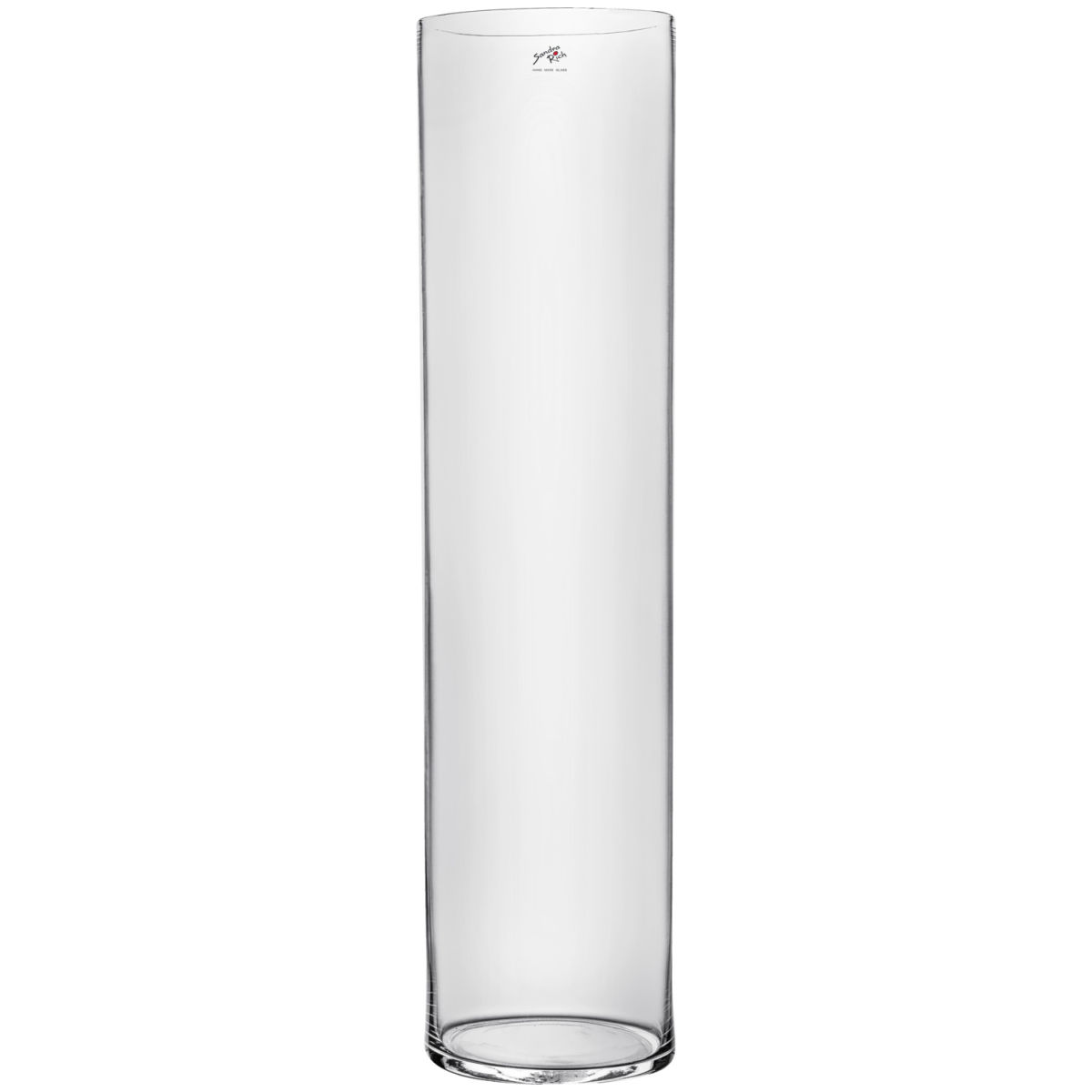 Vaso Miray Sandra Rich; 19.5x80 cm (ØxH); trasparente; cilindrica