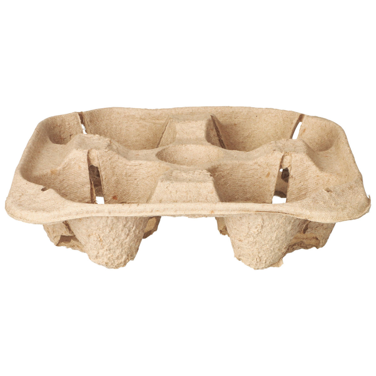 Vassoio  To Go Papstar; 20x20x5 cm (LxLxH); naturale; 130 pz. / confezione