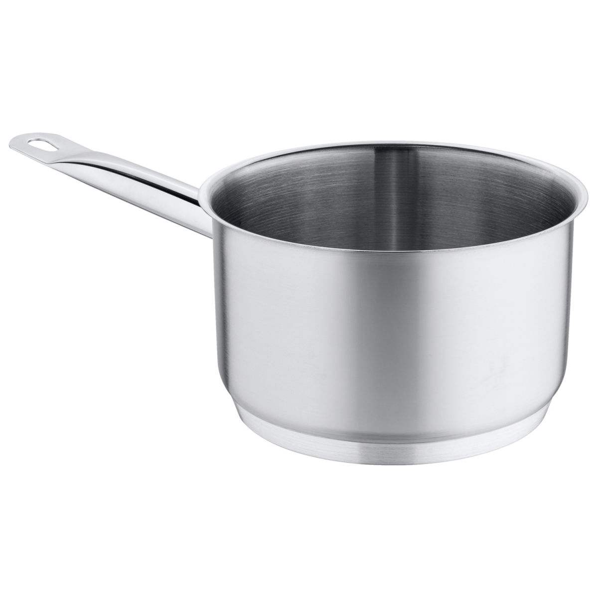 PULSIVA Steelpan Chef laag; 1900 ml, 16x10 cm (&Oslash;xH); zilver