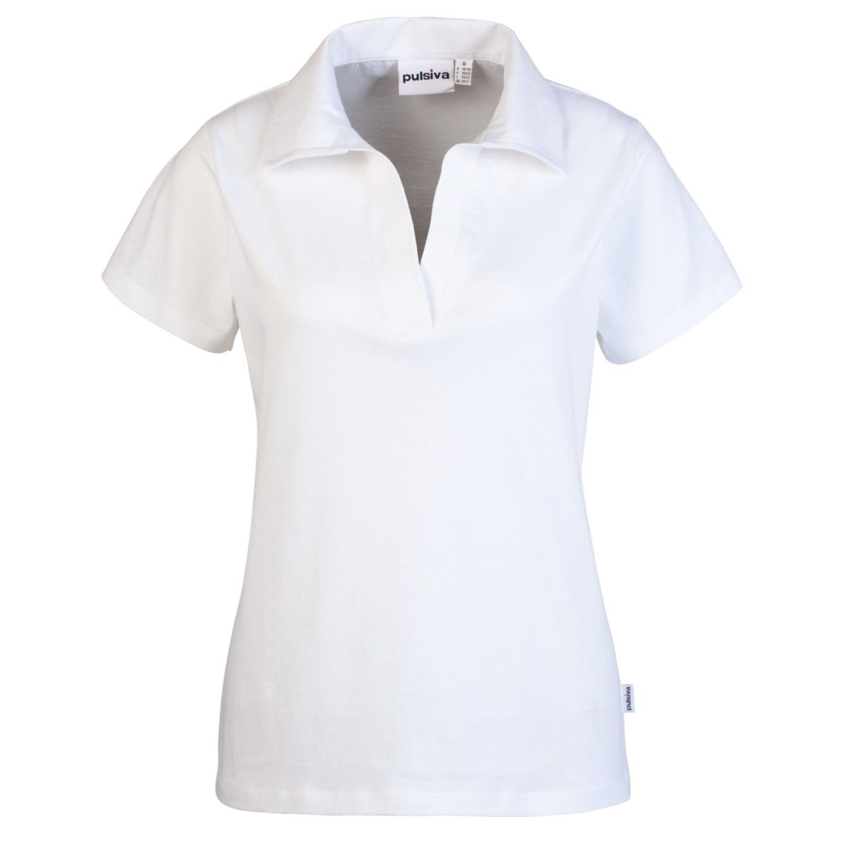 Polo da donna Maja PULSIVA; Taglia M; bianco; 2 pz. / confezione