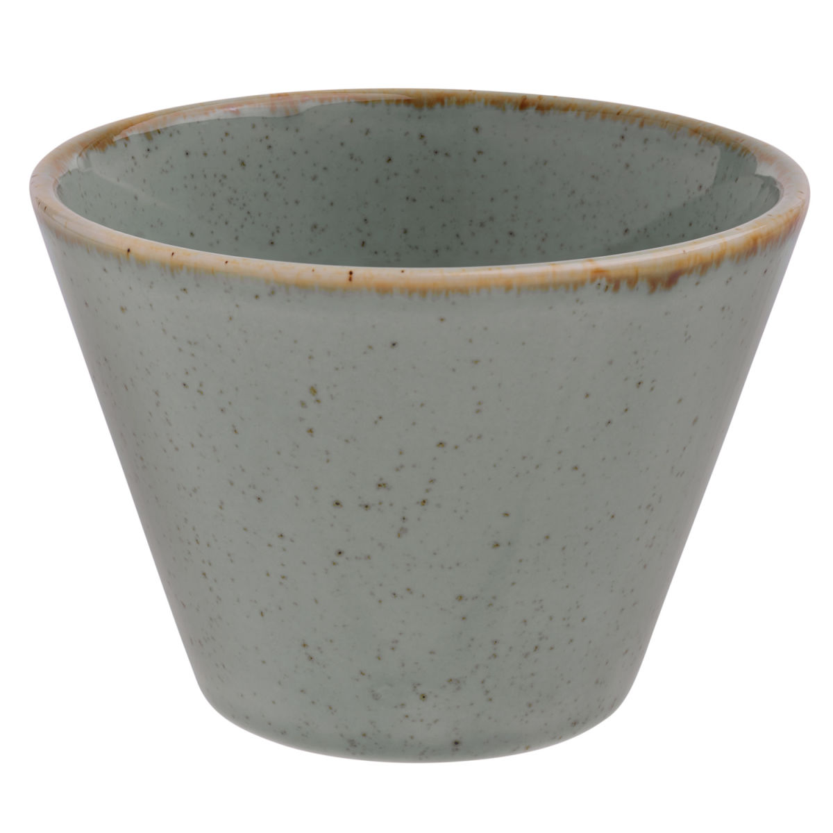 Ciotola Sidina conica VEGA; 230 ml, 9x7 cm (ØxH); grigio; conica; 6 pz. / confezione