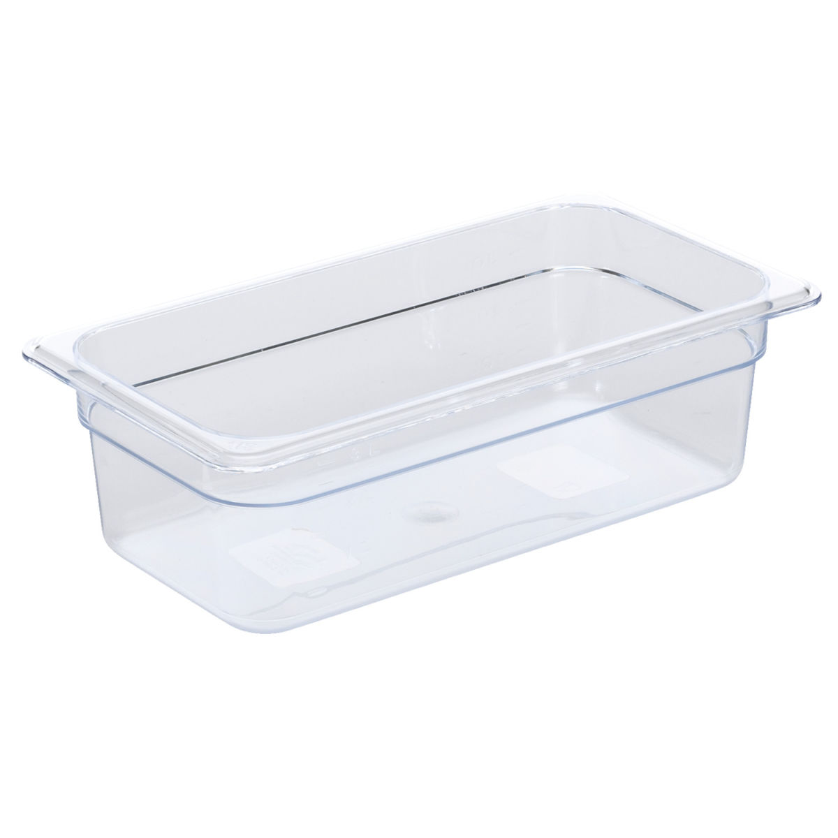 PULSIVA GN-Kunststoffbehälter Bena 1/3 GN 1/3, 4 l, 32.5x17.6x10 cm (LxBxT); transparent