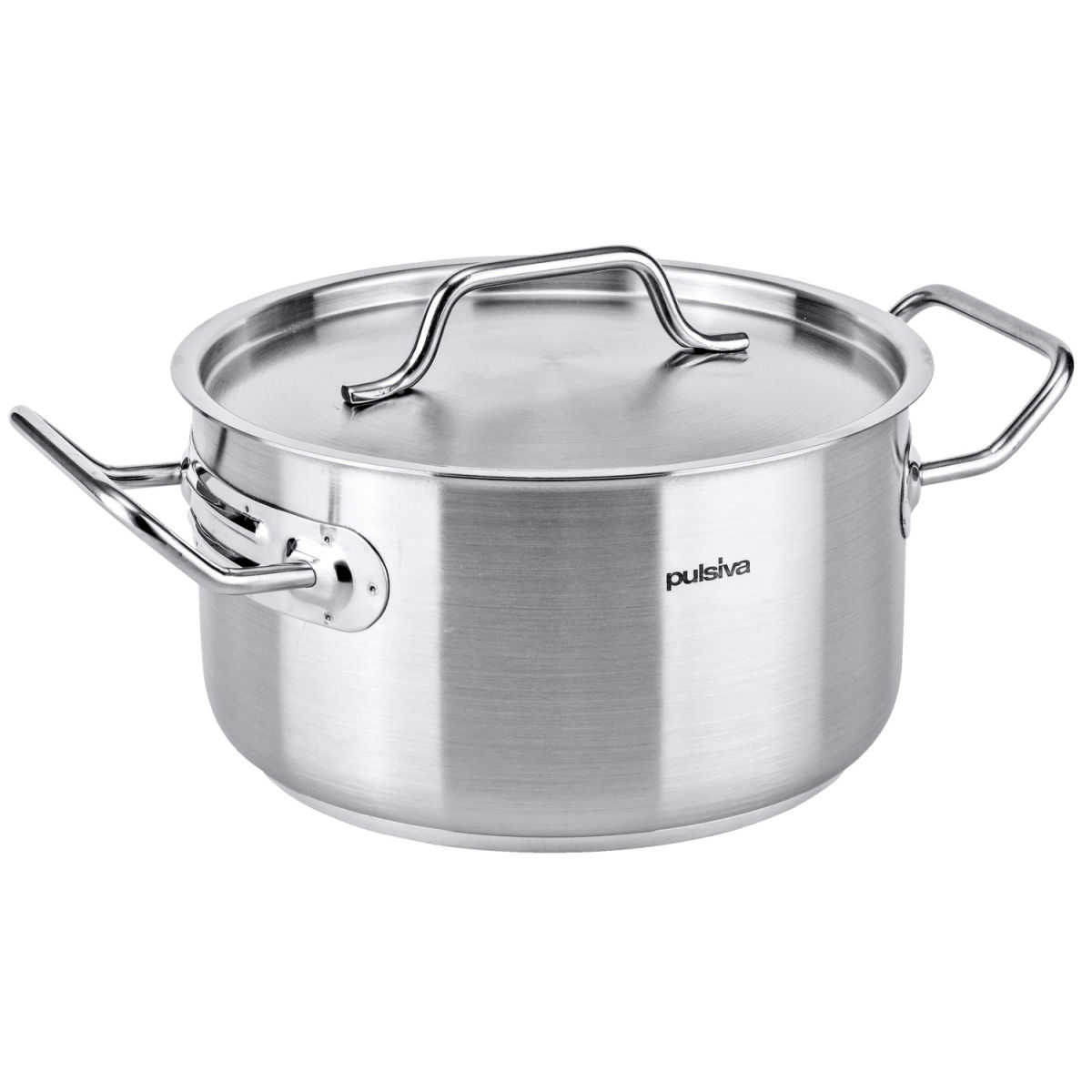 PULSIVA Kookpan Chef; 1900ml, 16x10 cm (ØxH); zilver