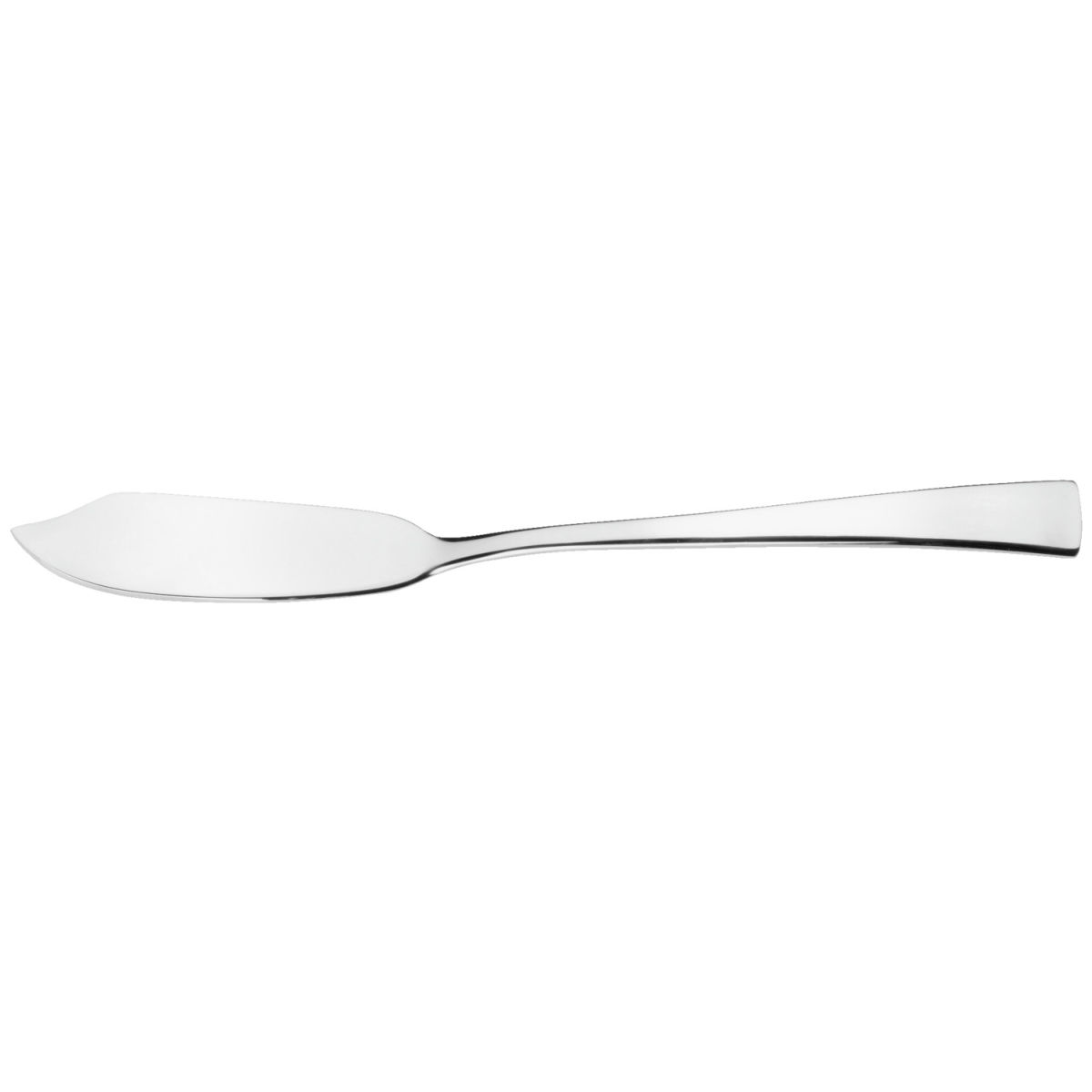 VEGA Fischmesser Controverse 21.9 cm (L); silber, Griff silber; 12 Stück / Pack