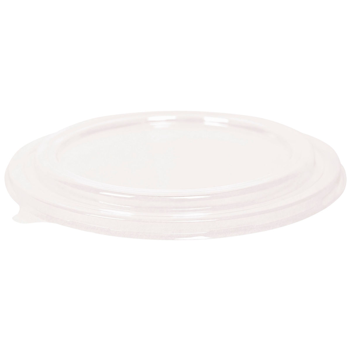 Coperchio Nature  rPET NATUREStar; 18.5x1.2 cm (ØxH); trasparente; rotonda; 50 pz. / confezione