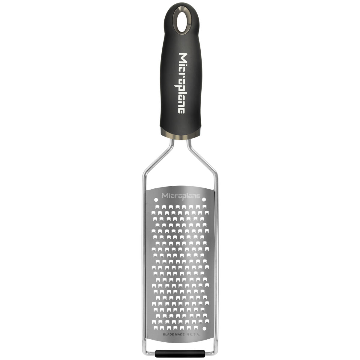 Grattugia maglia media Coarse Microplane; 31.5x7.5x3 cm (LxLxH); nero
