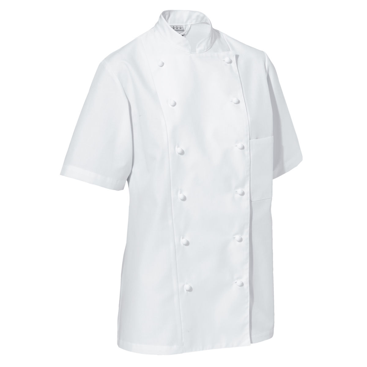 Chaqueta de cocina para mujer Aila algodón manga corta blanca PULSIVA; Talla 58; blanco
