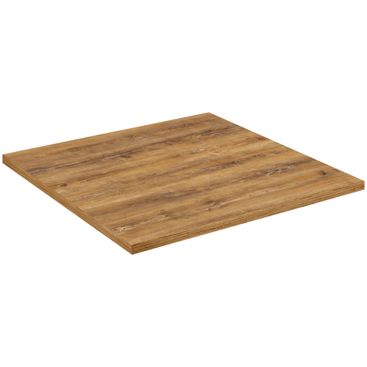 Topalit Tischplatte Topalit quadratisch 60x60 cm (LxB); kirschbaum antik; quadratisch