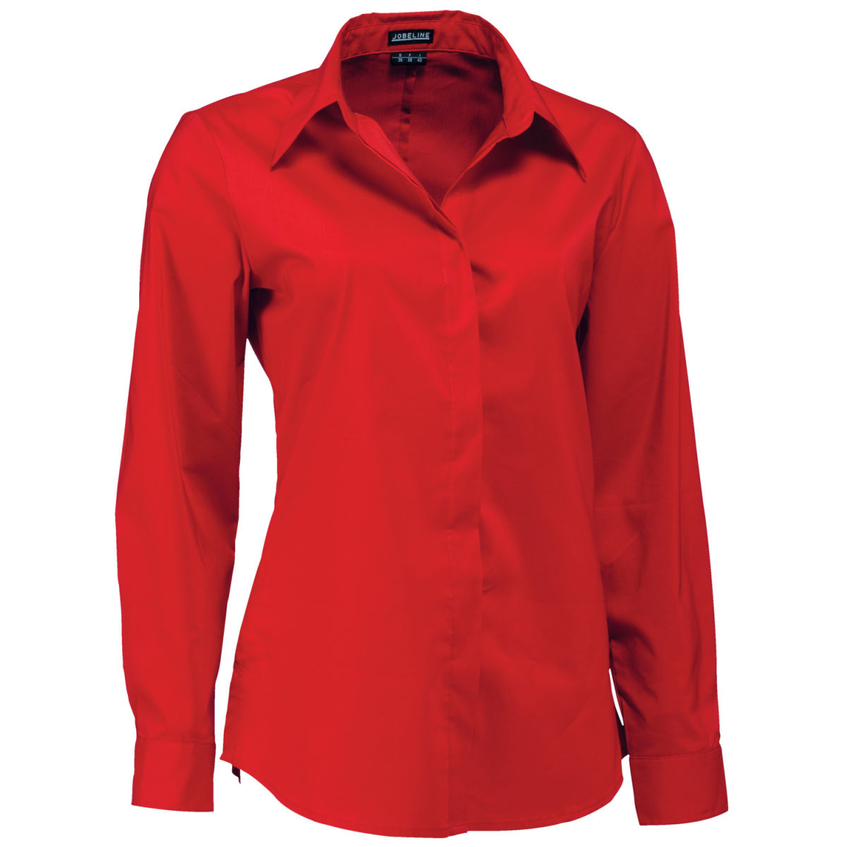 Camicetta Fiore maniche lunghe JOBELINE; Taglia 42; rosso