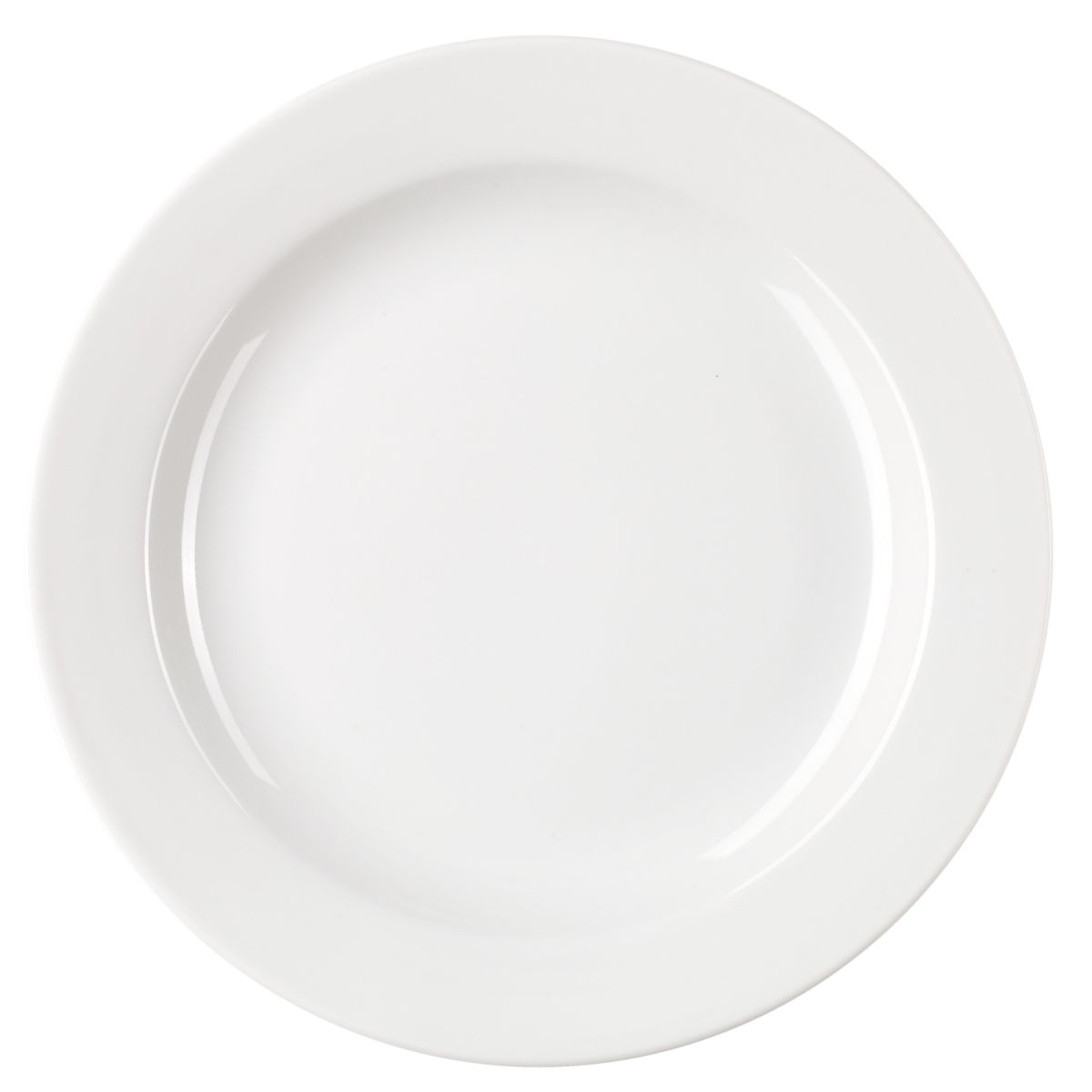 PULSIVA Bord Joy 2.0 plat; 21 cm (&Oslash;); wit; rond; 6 stuk / verpakking