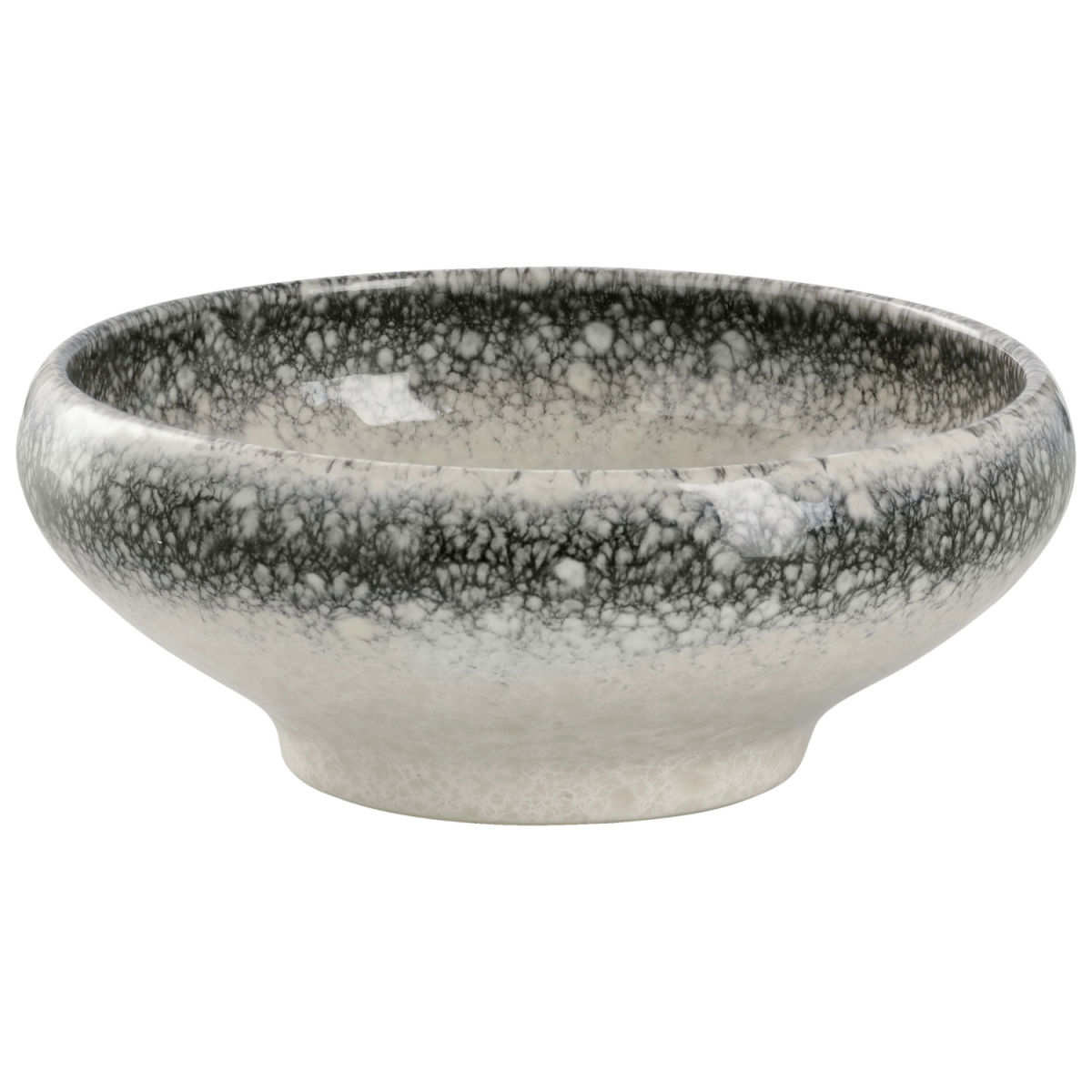 VEGA Schale Nagoya 245 ml, 12.5x5 cm (ØxH); weiß/grau; 6 Stück / Pack