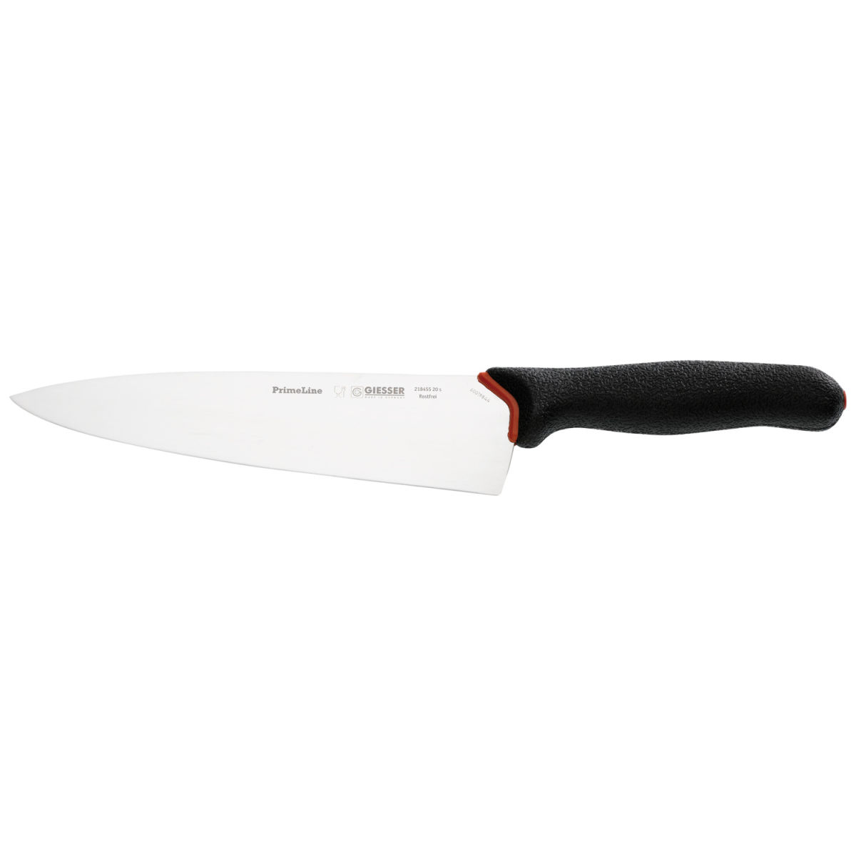 Coltello chef PrimeLine Chef larghezza 20 cm Giesser; lunghezza lama 20 cm; nero