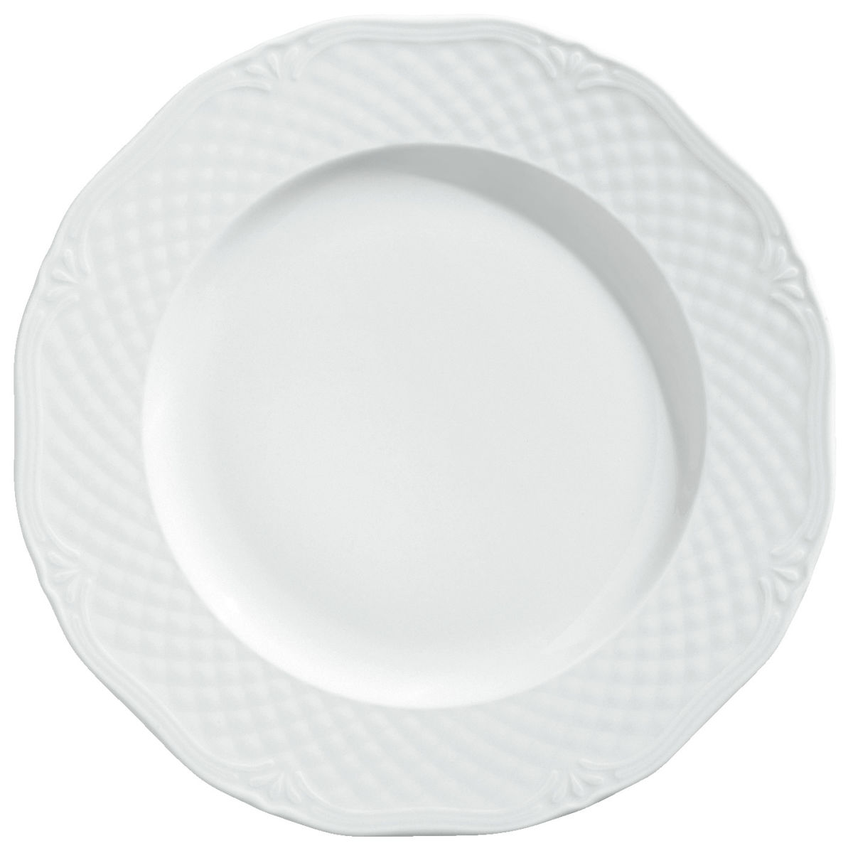 Piatto piano Zurigo VEGA; 17 cm (Ø); bianco; rotonda; 6 pz. / confezione