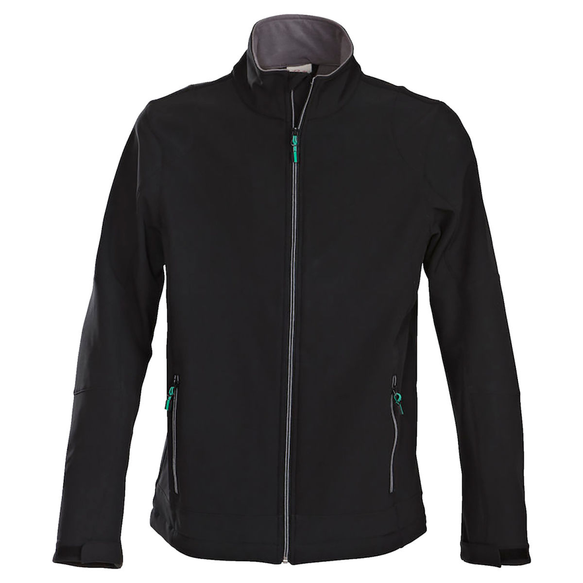 Printer Active Wear Herren-Softshelljacke Mika Kleidergröße 2XL; schwarz