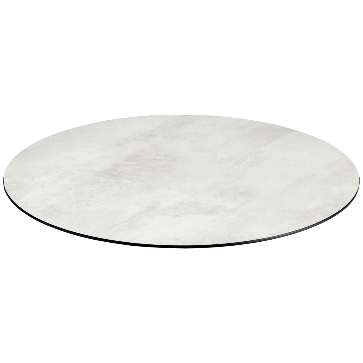 Piano tavolo in HPL Lift rotondo VEGA; 80 cm (Ø); grigio pietra; rotonda