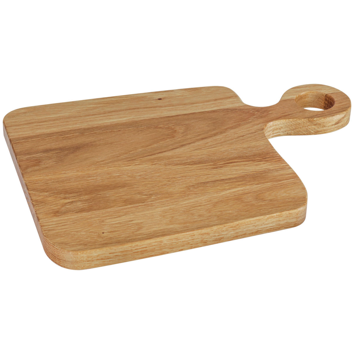 Tagliere Ofanto senza incavo VEGA; 25x26x2 cm (LxLxH); quercia; rettangolare