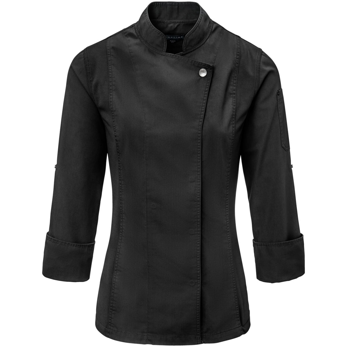 Chaqueta de cocina para mujer Carter manga larga JOBELINE; Talla 50; negro