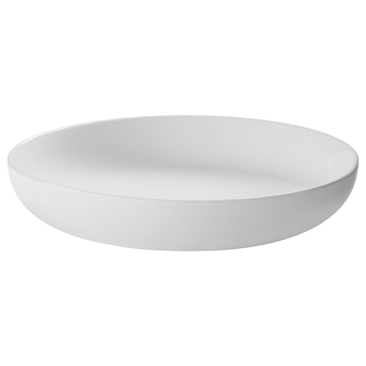 PULSIVA Diep bord Guscia; 430 ml, 17.3x3.8 cm (&Oslash;xH); wit; rond; 6 stuk / verpakking