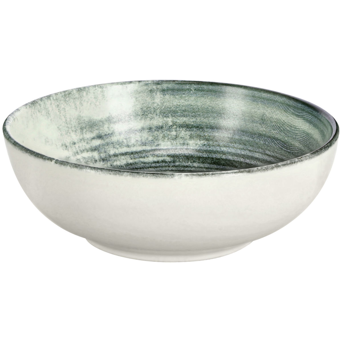 Ciotola Etana VEGA; 280ml, 13x4.5 cm (ØxH); bianco/antracite; rotonda; 6 pz. / confezione