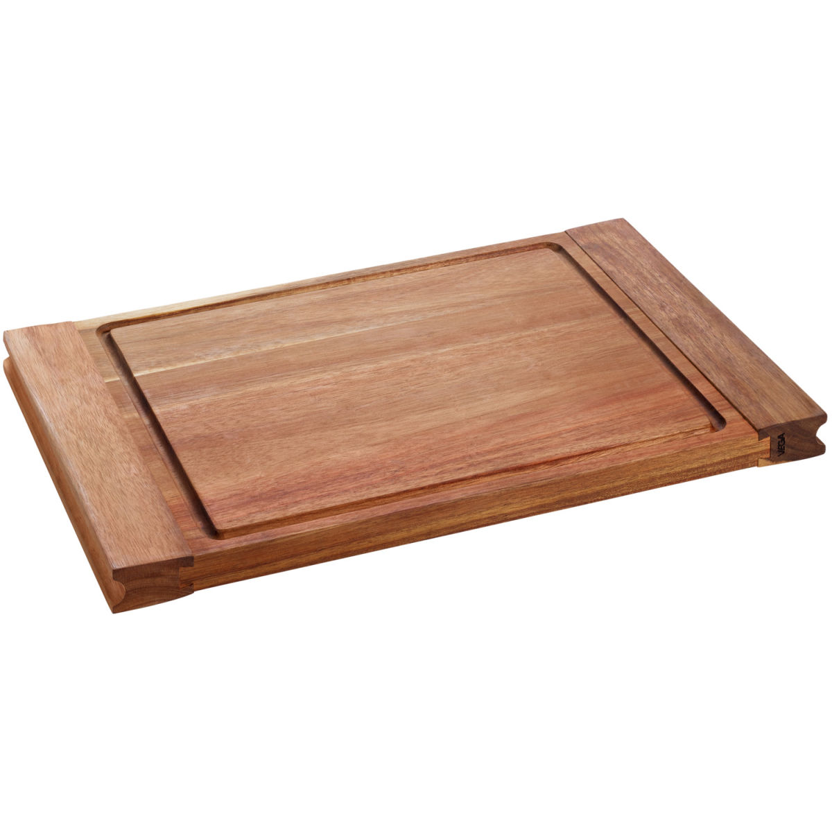 VEGA Servierbrett Aria zum Wenden 43x27x2.8 cm (LxBxH); akazie braun; rechteckig