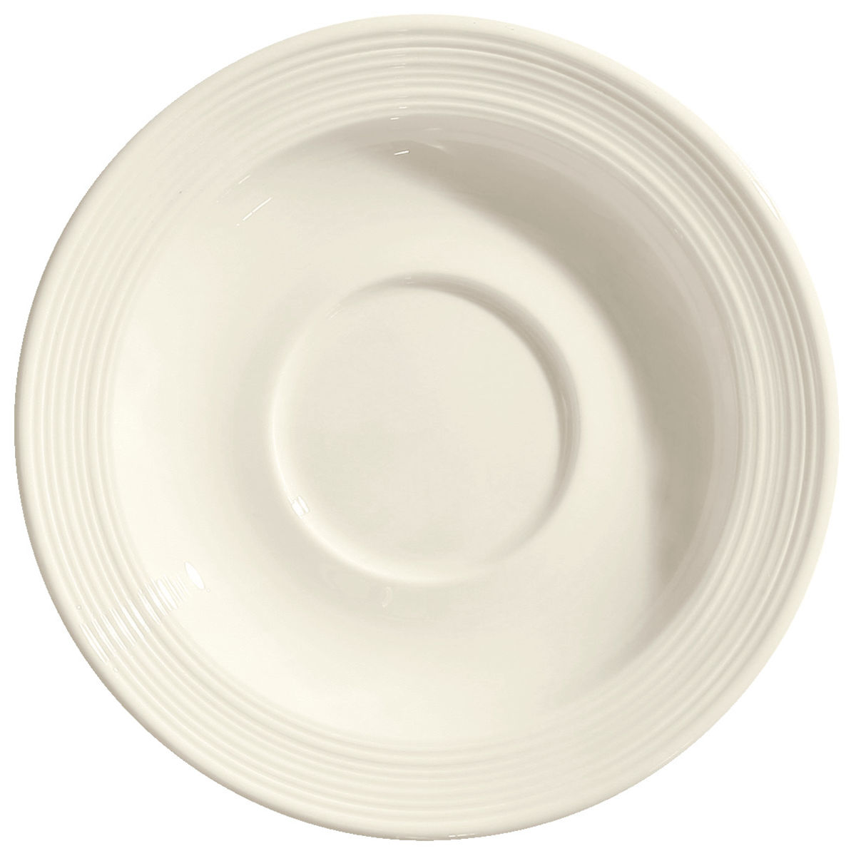 VEGA Espresso-Untertasse Skyline 12 cm (Ø); cremeweiß; rund; 6 Stück / Pack